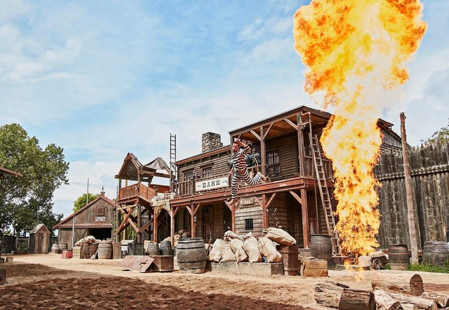 From Barcelona: PortAventura Theme Park Ticket & Transfer - Six themed zones, six different moods