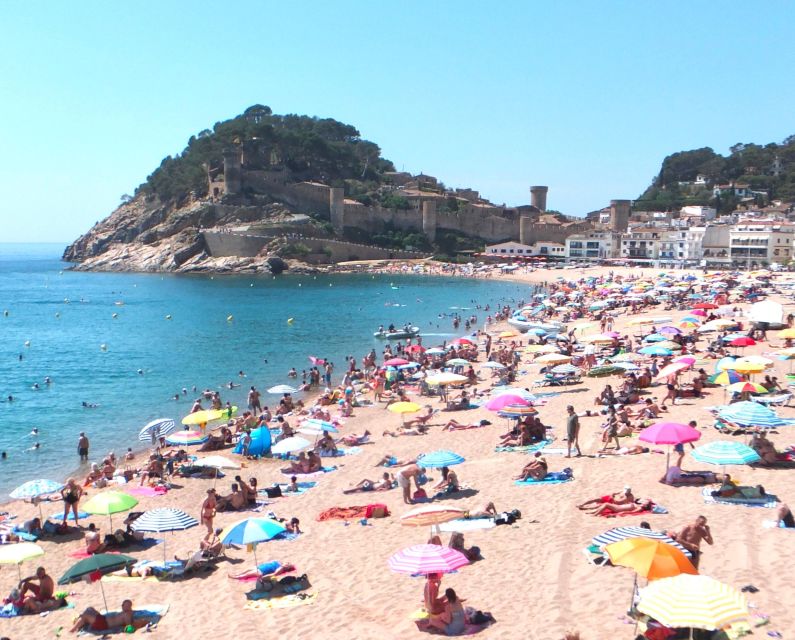From Barcelona: Tossa de Mar Day Tour with Beach Time - Language, group pace, and guide support