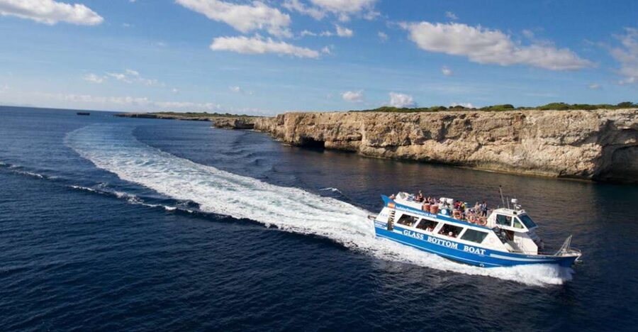 From Cala Galdana: 2-Hour Glass-Bottom Boat Trip - Key points at a glance