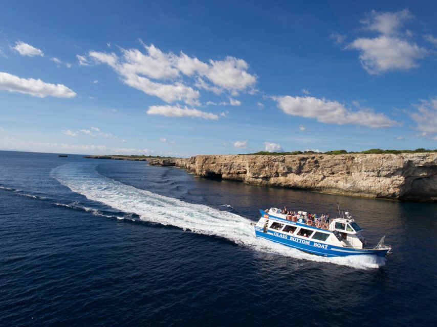 From Cala Galdana: 2-Hour Glass-Bottom Boat Trip - Leaving Cala Galdana and following Menorca’s rocky coast