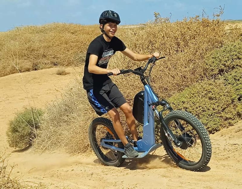 From Corralejo: Fuerteventura Guided E-Bike/E-scooter Tour - Getting comfortable on the e-bike or e-scooter