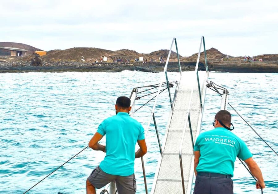 From Corralejo: Lobos Island Boat and Snorkel Activity - The lighthouse route takes more planning