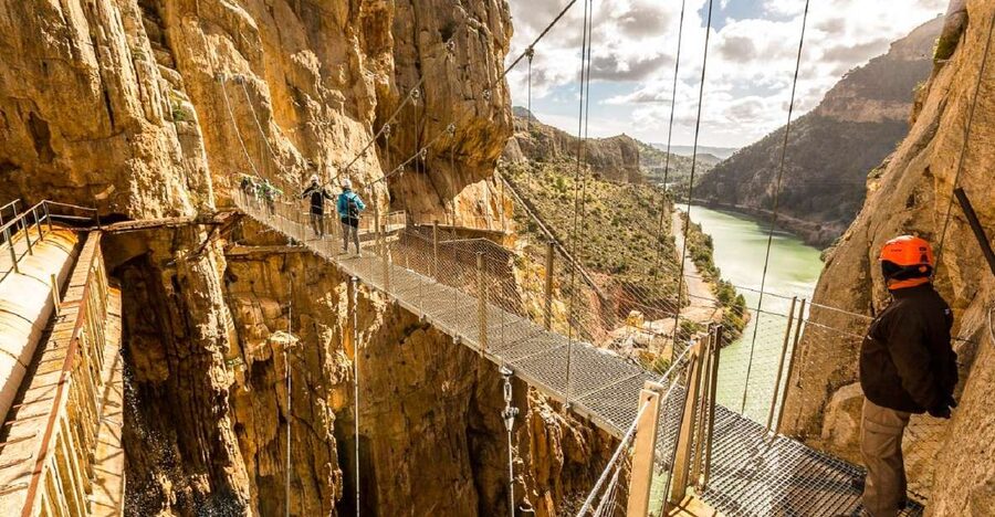 From Costa del Sol & Malaga: Caminito del Rey Guided Tour - Ardales gives you a useful pause