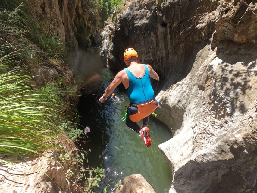 From Estepona: Guadalmina River Guided Canyoning Adventure - What to wear and what to leave behind