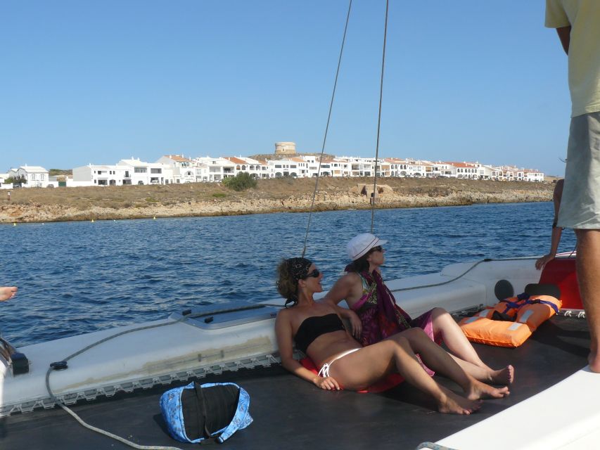 From Fornells: Half-Day Menorca Catamaran Trip w/ Snorkeling - Practical booking details from Fornells