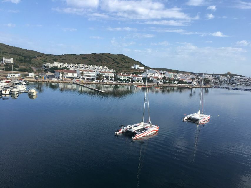 From Fornells: Half-Day Menorca Catamaran Trip w/ Snorkeling - Comfort on board and what to pack