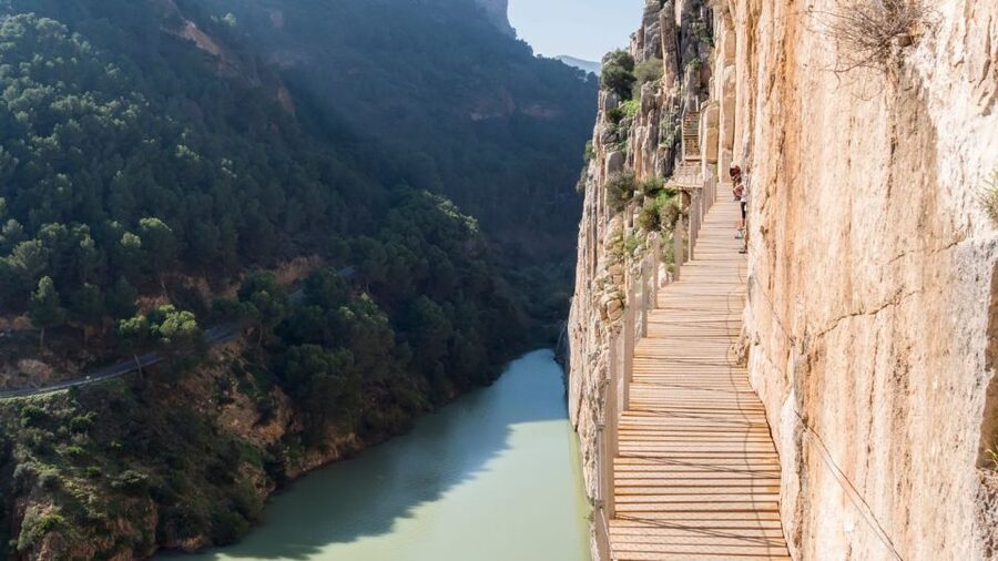 From Fuengirola: Caminito del Rey Guided Day Trip - Entering the northern access at Ardales