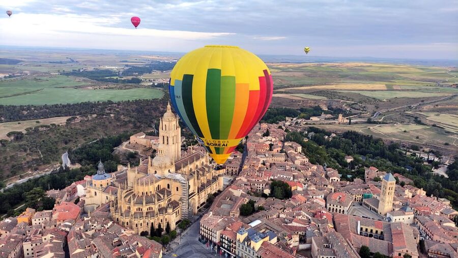 From Madrid: Hot Air Balloon Ride in Segovia with Pickup - Key points to know before booking