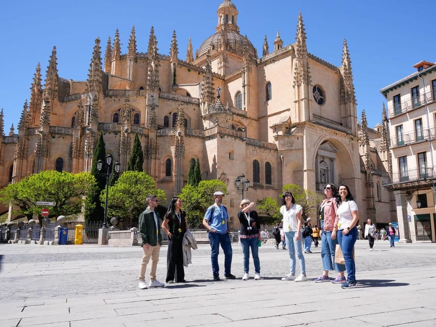 From Madrid: Segovia Tour with Cathedral and Alcazar Entry - The Segovia Aqueduct: a powerful first sight