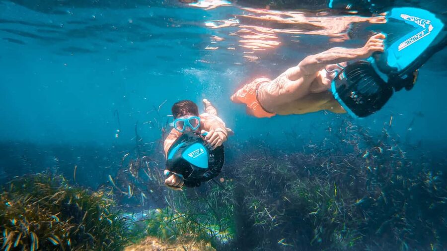 From Magaluf: Palma Bay Sightseeing Cruise with Live Music - A Mediterranean buffet for lunch