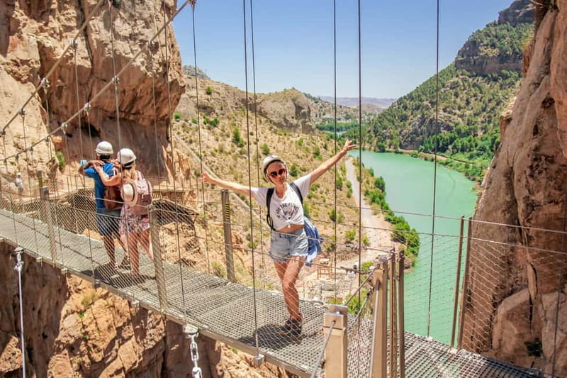 From Málaga: Caminito del Rey Day Trip & Guided Tour - Meeting at Málaga Town Hall