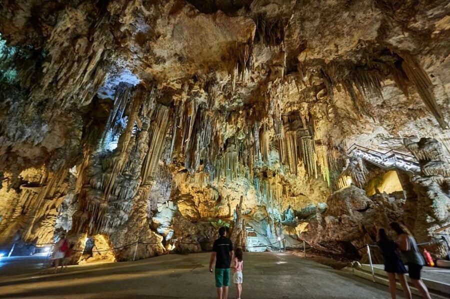 From Málaga: Caves of Nerja, Nerja and Frigiliana Day Tour - Guides, transport, and the bilingual format