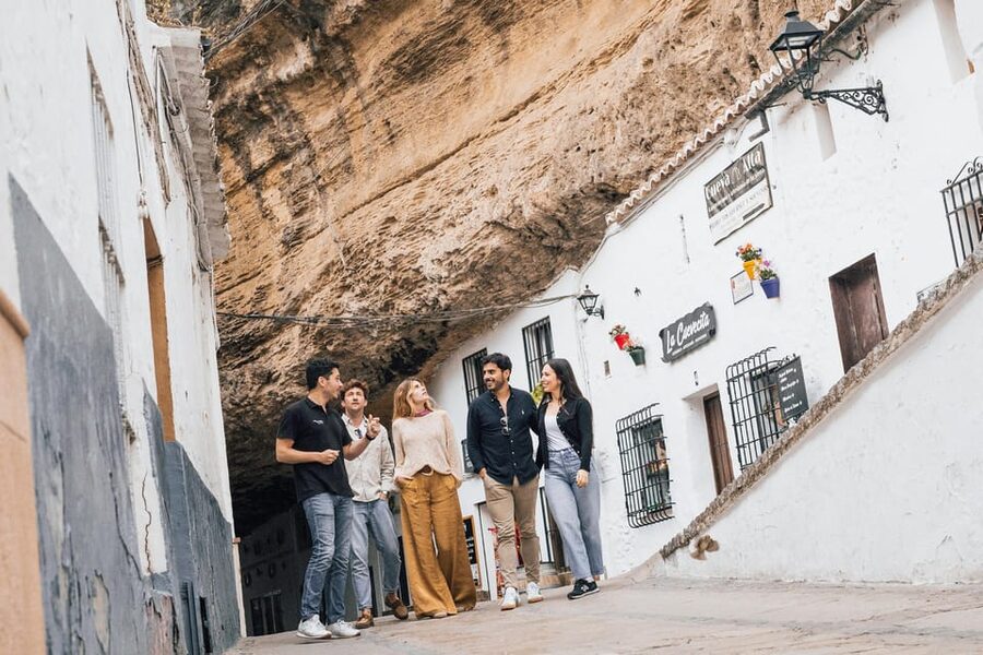 From Málaga: Ronda, White Village & Sevilla Day Trip - Plaza de España and Santa Cruz
