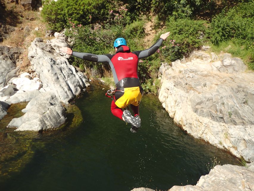 From Marbella: Guadalmina River Guided Canyoning Adventure - Guadalmina Canyon at a glance