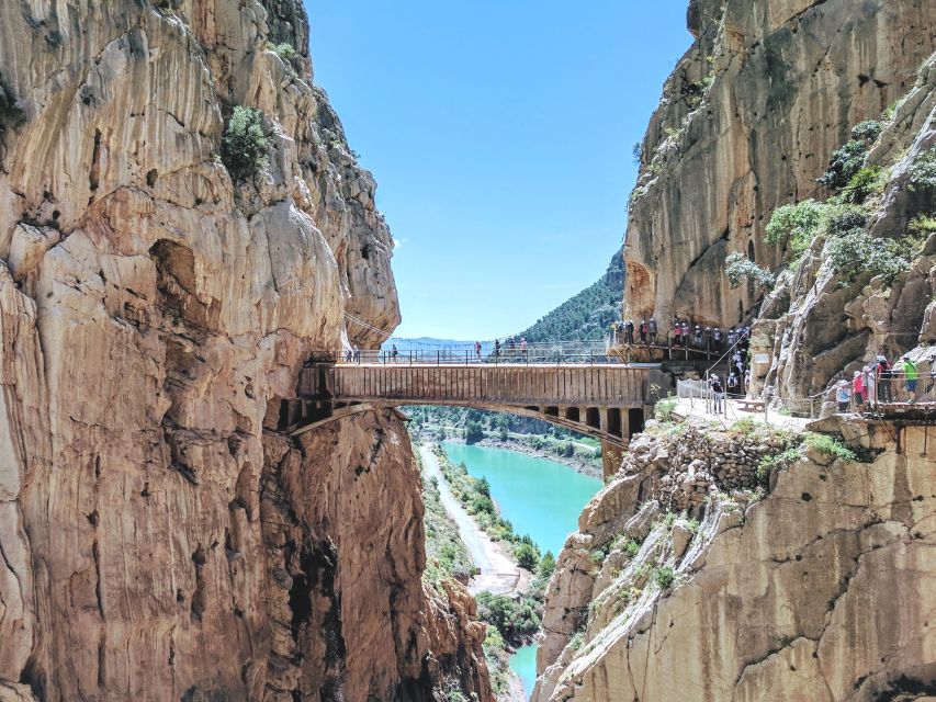 From Marbella or Estepona: Caminito del Rey Guided Day Trip - The gorge, the high walkways, and the bridge