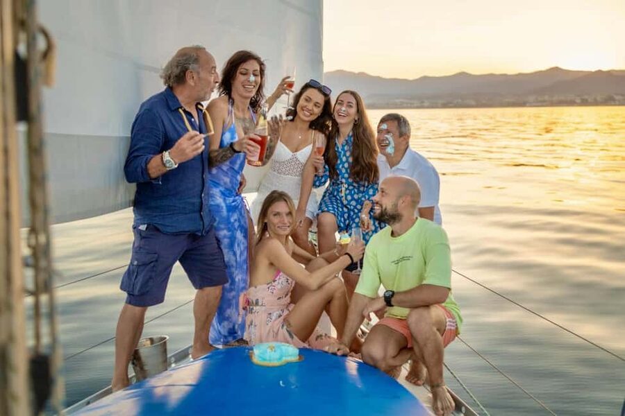 From Marbella: Private and Group Sailboat Cruise & Drinks - Swimming in the Mediterranean