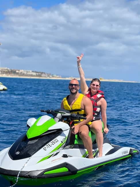 From Morro Jable: Jet Ski Adventure Tour (without license) - Key points at a glance