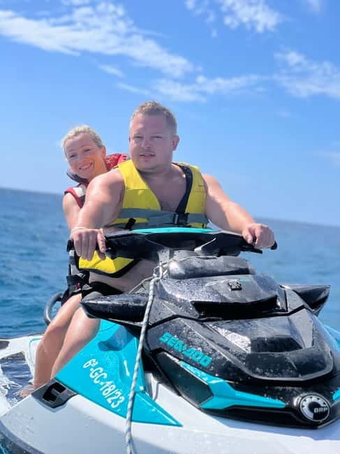 From Morro Jable: Jet Ski Adventure Tour (without license) - Supervision without a guided route