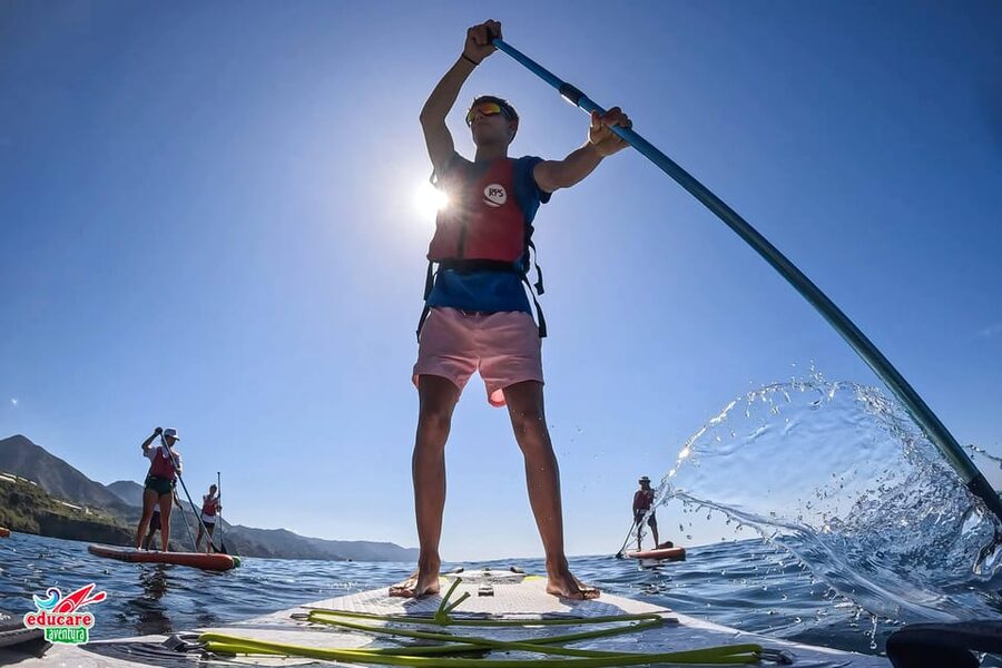 From Nerja: Guided Paddle Surf Cliffs and Maro Waterfall - Swimming, snorkeling, and what you can see below
