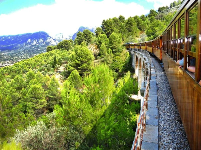 From Palma: Serra Tramuntana and Lluc Monastery Guided Tour - The famous Sóller wooden train