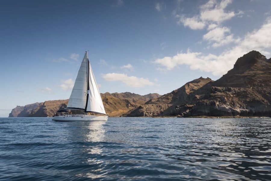 From Puerto de Mogán: Sailboat Trip with Food and Drinks - Lunch, wine, and the value of the $96 price