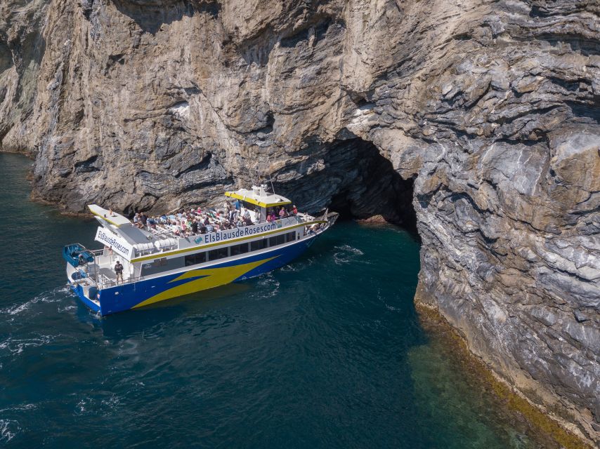 From Roses: Costa Brava Boat Tour to Cadaqués - Audio guide, bar service, and comfort onboard