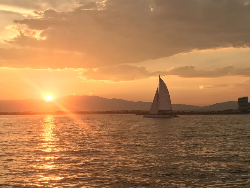 From Roses: Sunset Catamaran Cruise - Setting sail from central Roses