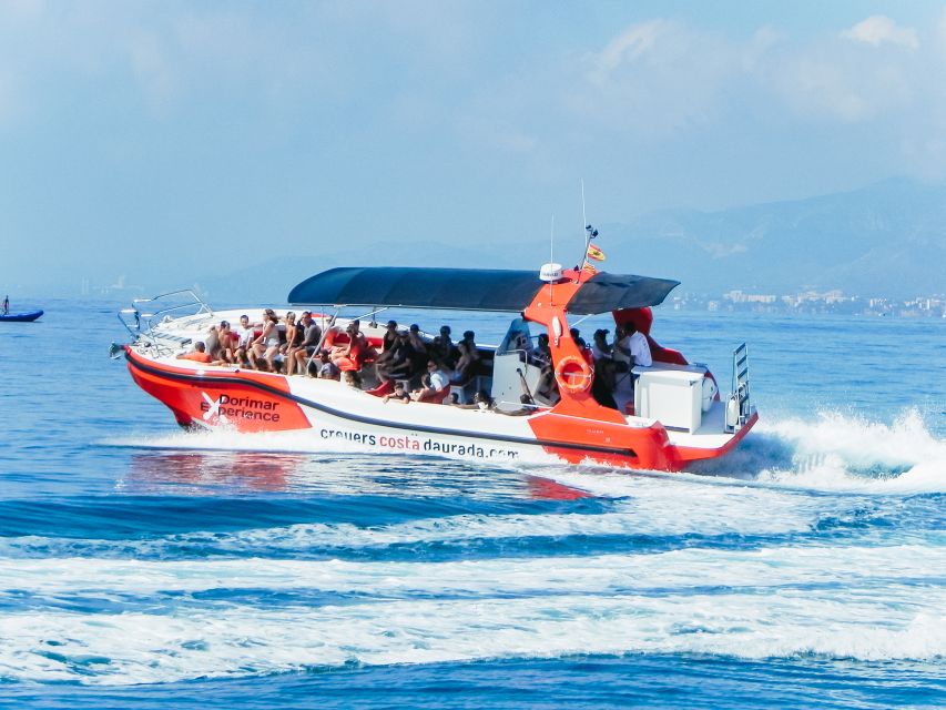 From Salou/Cambrils: Speedboat Tour - What the fast section actually feels like