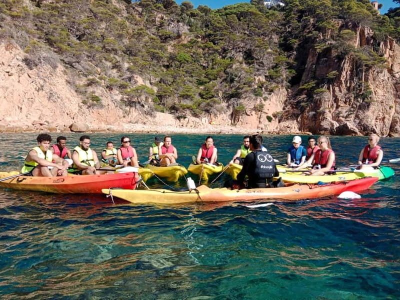 From Sant Feliu de Guíxols: Kayak and Snorkel in Costa Brava - What the $34 price really includes