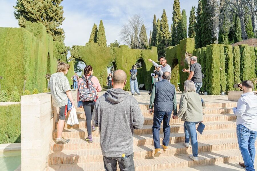 From Seville: Granada Day Trip Alhambra and Albaycin - The Alcazaba explains the practical side of the Alhambra