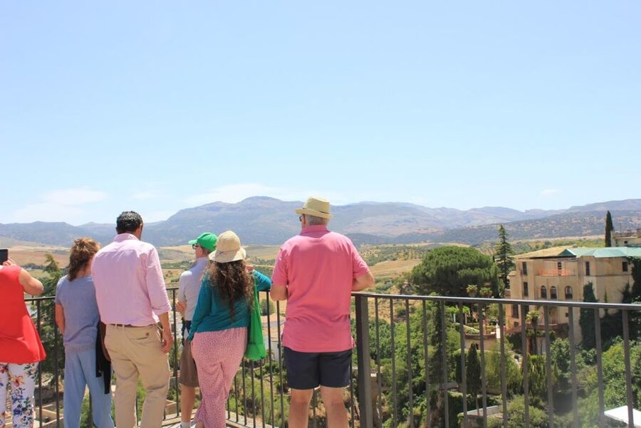 From Seville: White Villages and Ronda Full-Day Trip - Castle of Las Aguzaderas: a quick first look