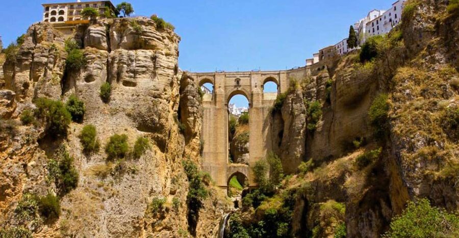 From Seville: White Villages and Ronda Full-Day Trip - The 9:00 Seville pickup and the long mountain road