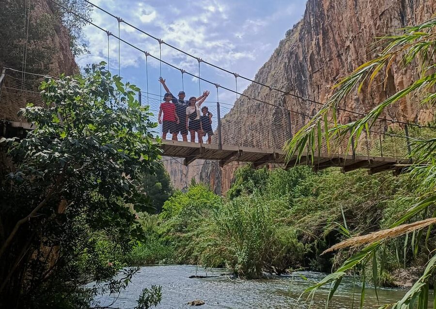 From Valencia: Chulilla, Turia Canyon, Hanging bridges... - Charco Azul and the canyon’s best viewpoints