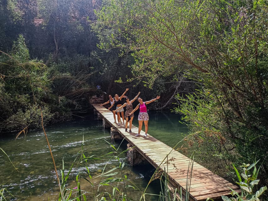 From Valencia: Chulilla, Turia Canyon, Hanging bridges... - Walking the 4-kilometer Hanging Bridges route