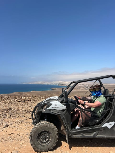 Fuerteventura: 4x4 buggy Can Am adventure east to west - Costa Calma viewpoint and Jandía beaches