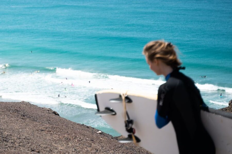 Fuerteventura: Surfing Lesson in the south of Fuerteventura - Language support for international groups