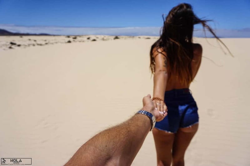 Fuerteventura: Top 5 Instagram Spots Full-Day Tour & Tapas - Sotavento Lagoon and the dunes of Corralejo