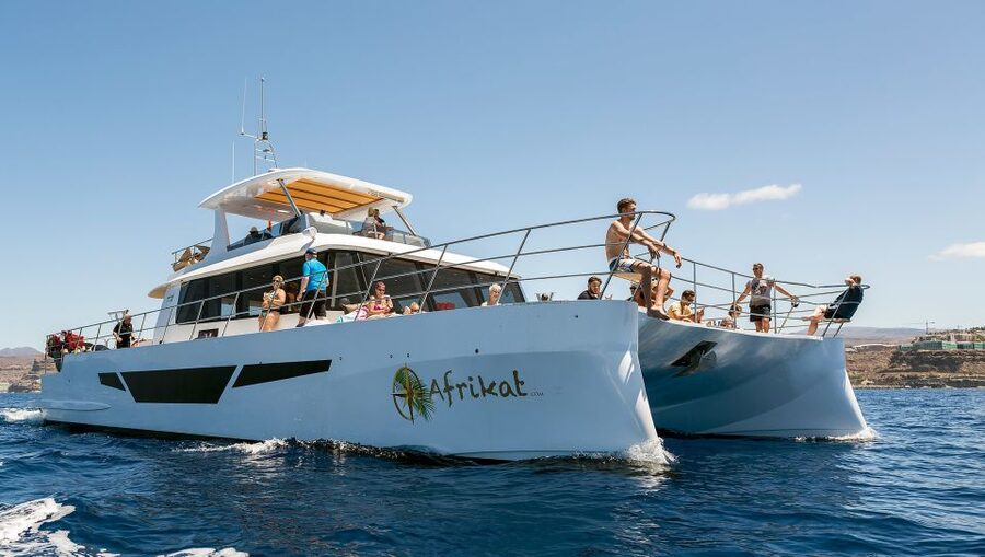 Gran Canaria: Fun Catamaran Cruise with Food and Drinks - Cruising the southwest coast for one hour
