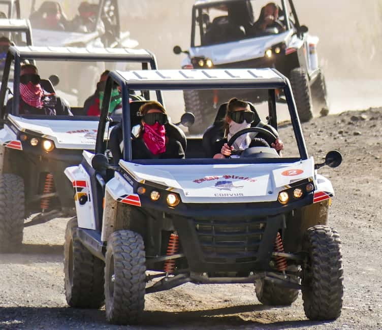 Gran Canaria Guided Buggy Tour - Learning the buggy before the mountain roads
