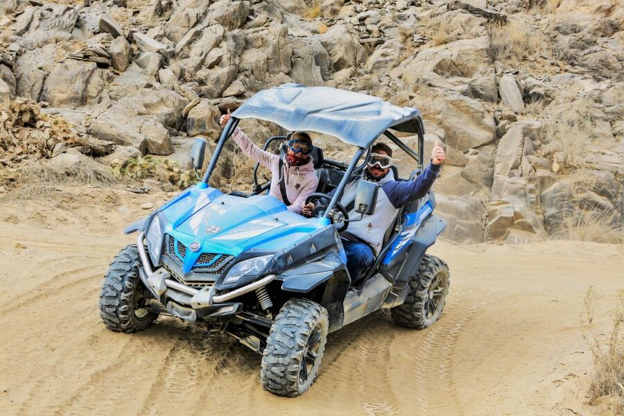 Gran Canaria Guided Buggy Tour - Climbing toward the Ayagaures Valley