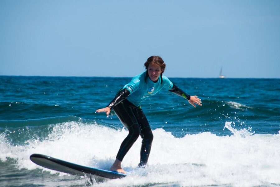 Gran Canaria: Maspalomas Surf Lessons - The beach briefing before you meet the waves