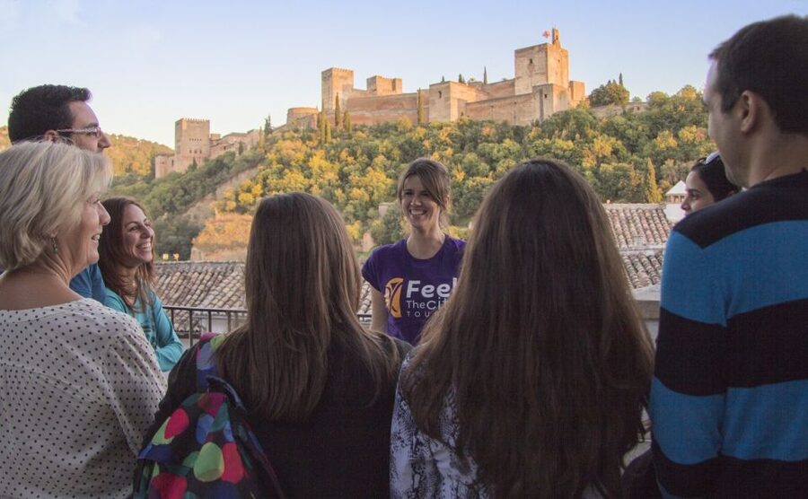 Granada: Albaicín and Sacromonte 2.5-Hour Walking Tour - The Alhambra from across the valley