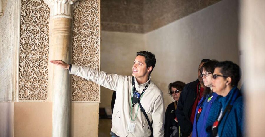 Granada: Alhambra and Nasrid Palaces Small Guided Tour - The Court of the Lions in 30 minutes