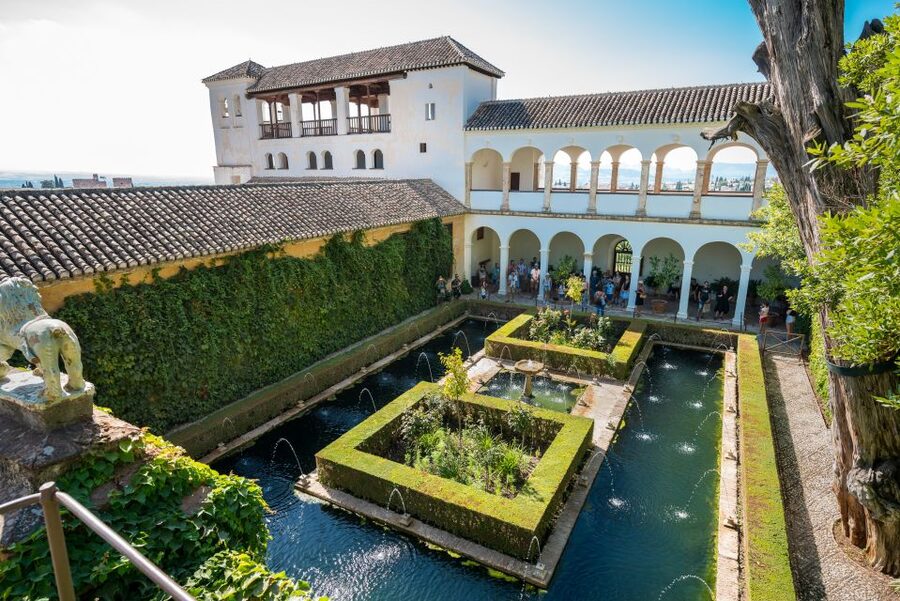 Granada: Alhambra Ticket and Guided Tour with Nasrid Palaces - The Nasrid Palaces and Patio de los Leones