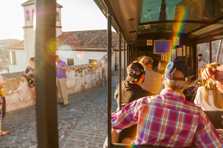 Granada City Train 1 or 2-Day Hop-On Hop-Off Ticket - Alhóndiga and the Cathedral area