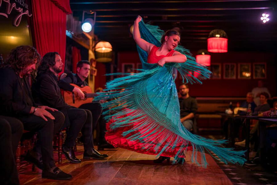 Granada: Flamenco Show in Albaycin - Jardines de Zoraya - A small room with a close view