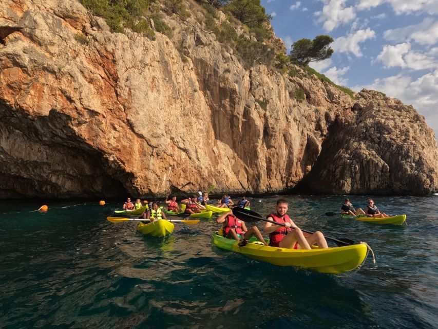 Granadella: Caló, Cova Llop Marí, and Ambolo Kayak Trip - Key points to know before you book