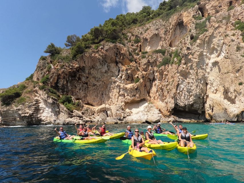 Granadella: Caló, Cova Llop Marí, and Ambolo Kayak Trip - The final 30 minutes back to Granadella