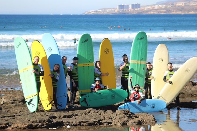 Group Surfing Lesson at Playa de las Américas, Tenerife - Key points to know before booking