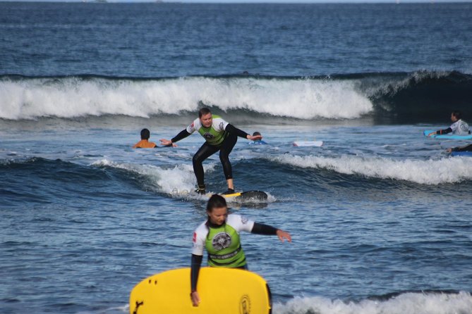 Group Surfing Lesson at Playa de las Américas, Tenerife - Photos turn the lesson into useful feedback